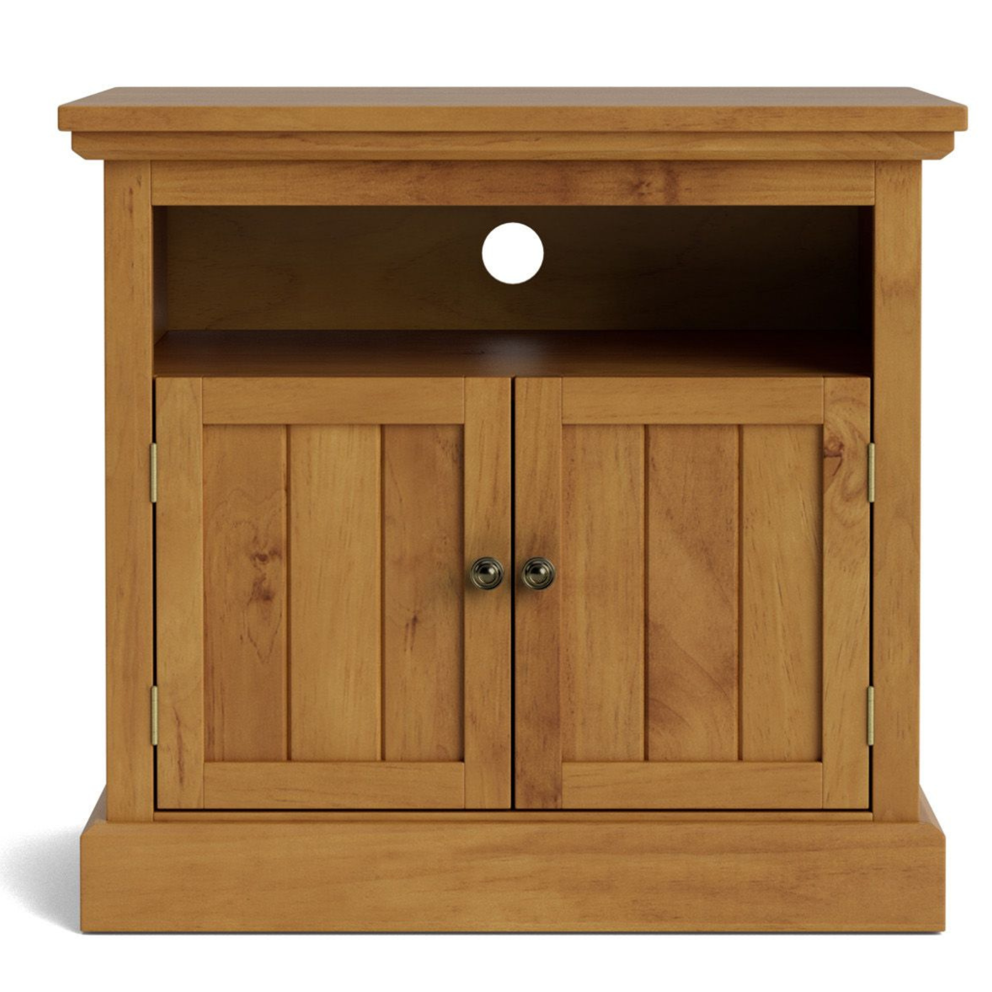 CHARLTON 2 DOOR TV TROLLEY WITH CASTORS | NZ MADE