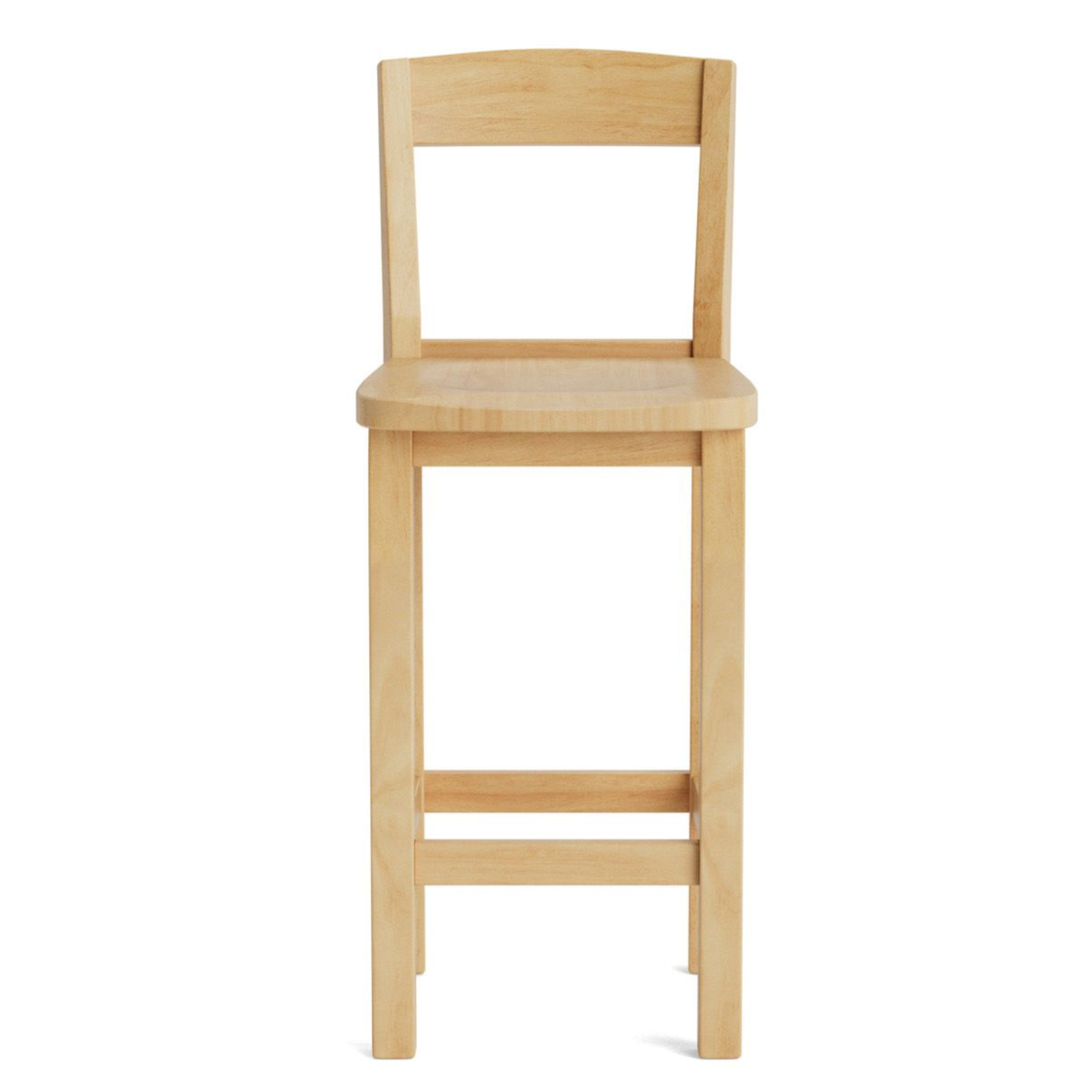 CHARLTON SOLID SEAT BAR CHAIR | NZ MADE