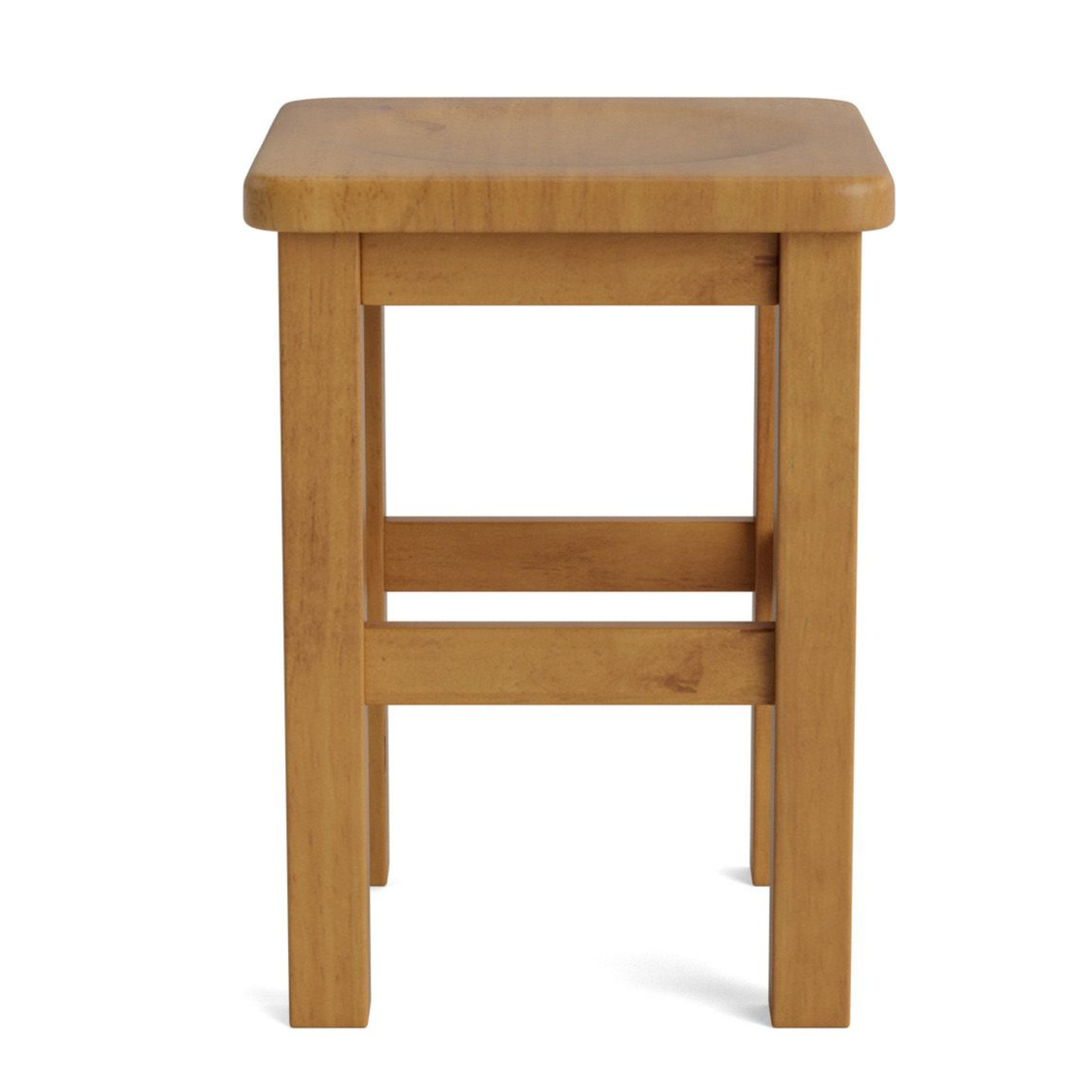 CHARLTON SOLID DISH SEAT BARSTOOL | 2 HEIGHTS | NZ MADE