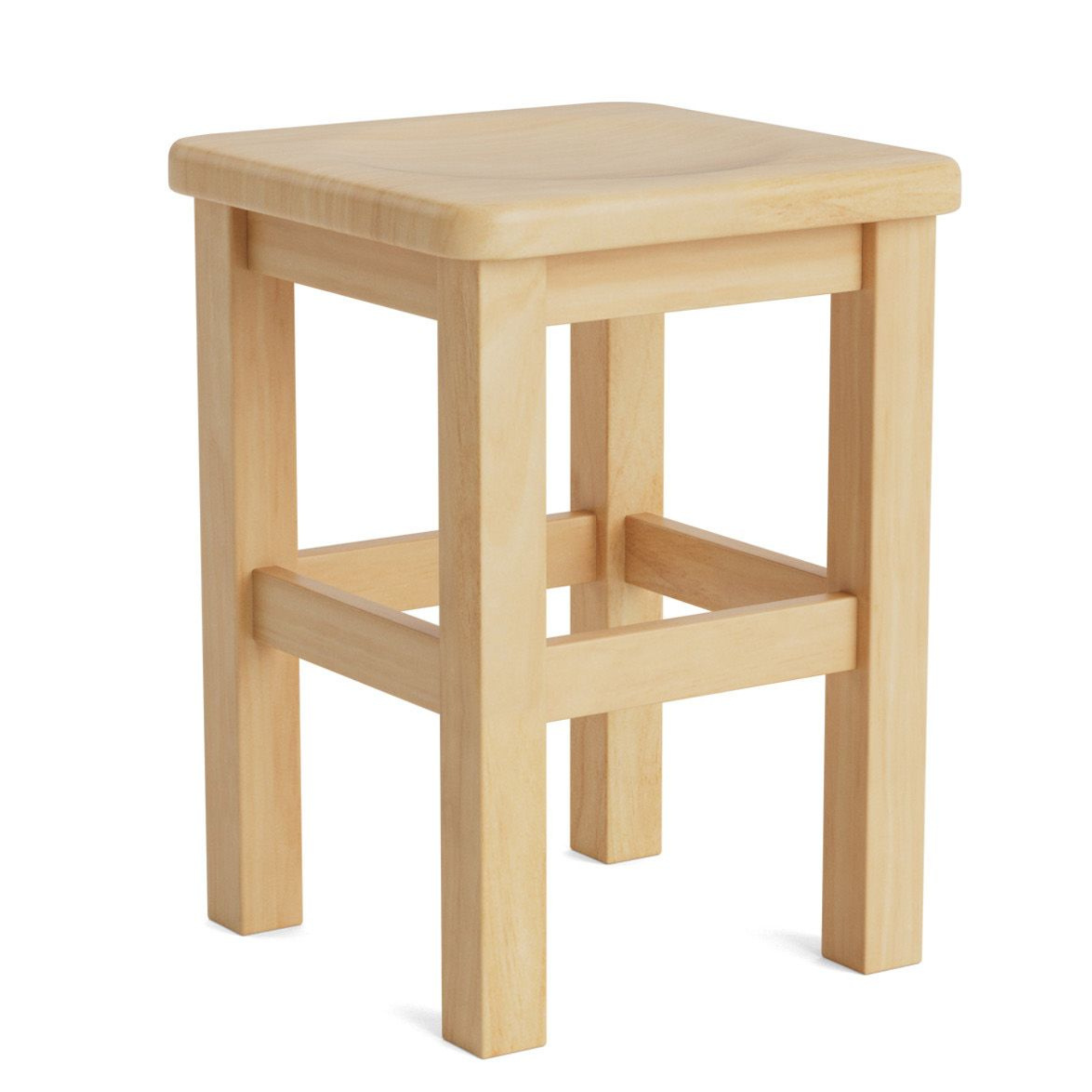 CHARLTON SOLID DISH SEAT BARSTOOL | 2 HEIGHTS | NZ MADE