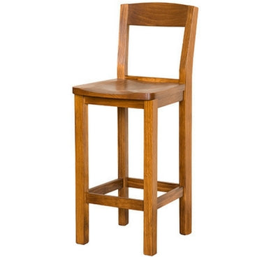 CHARLTON SOLID BAR CHAIR | NZ MADE.