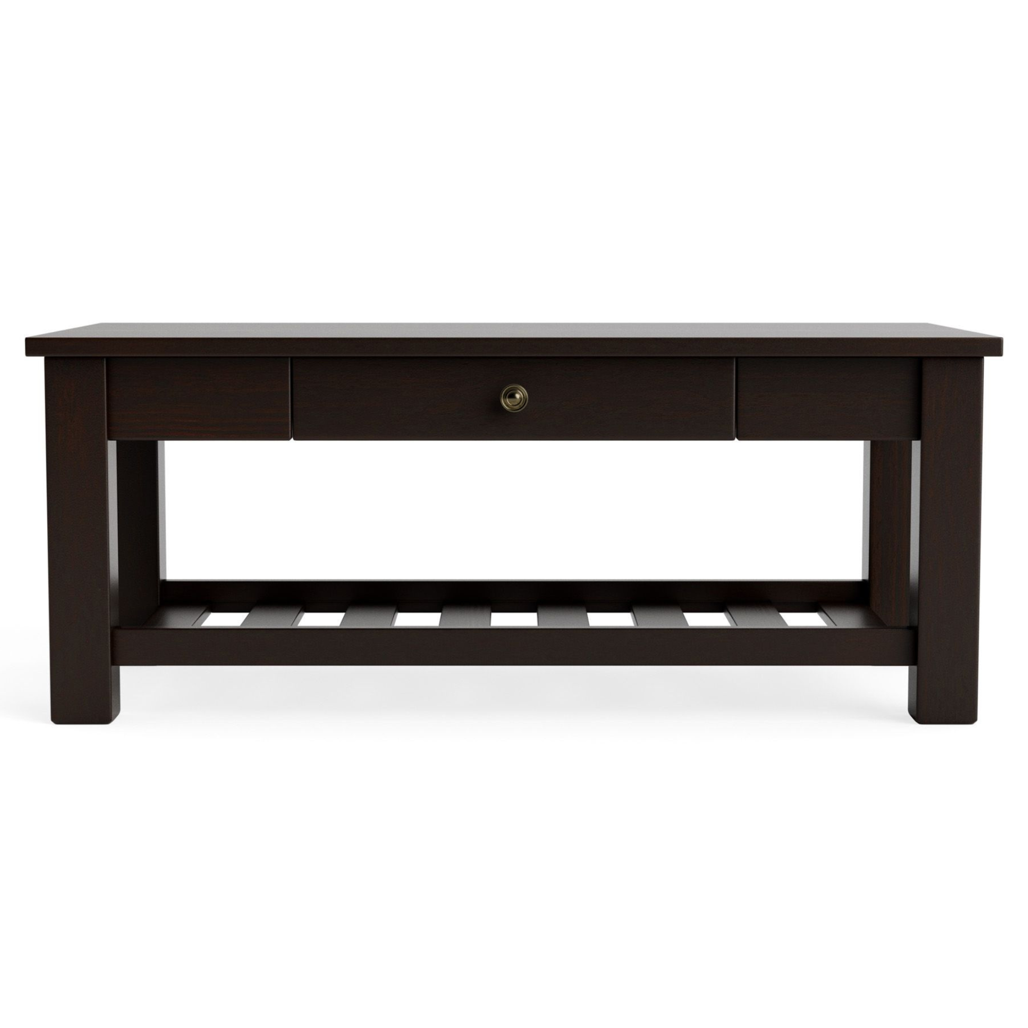 GAVARDO COFFEE TABLE WITH RACK AND DRAWER | NZ MADE