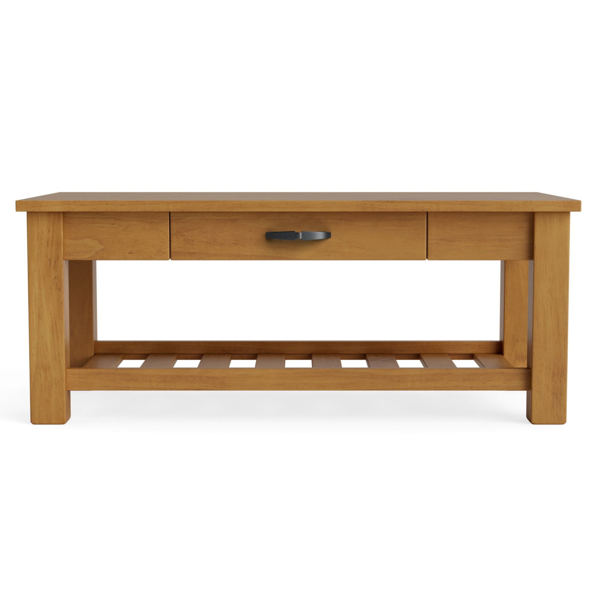 GAVARDO COFFEE TABLE WITH RACK AND DRAWER | NZ MADE
