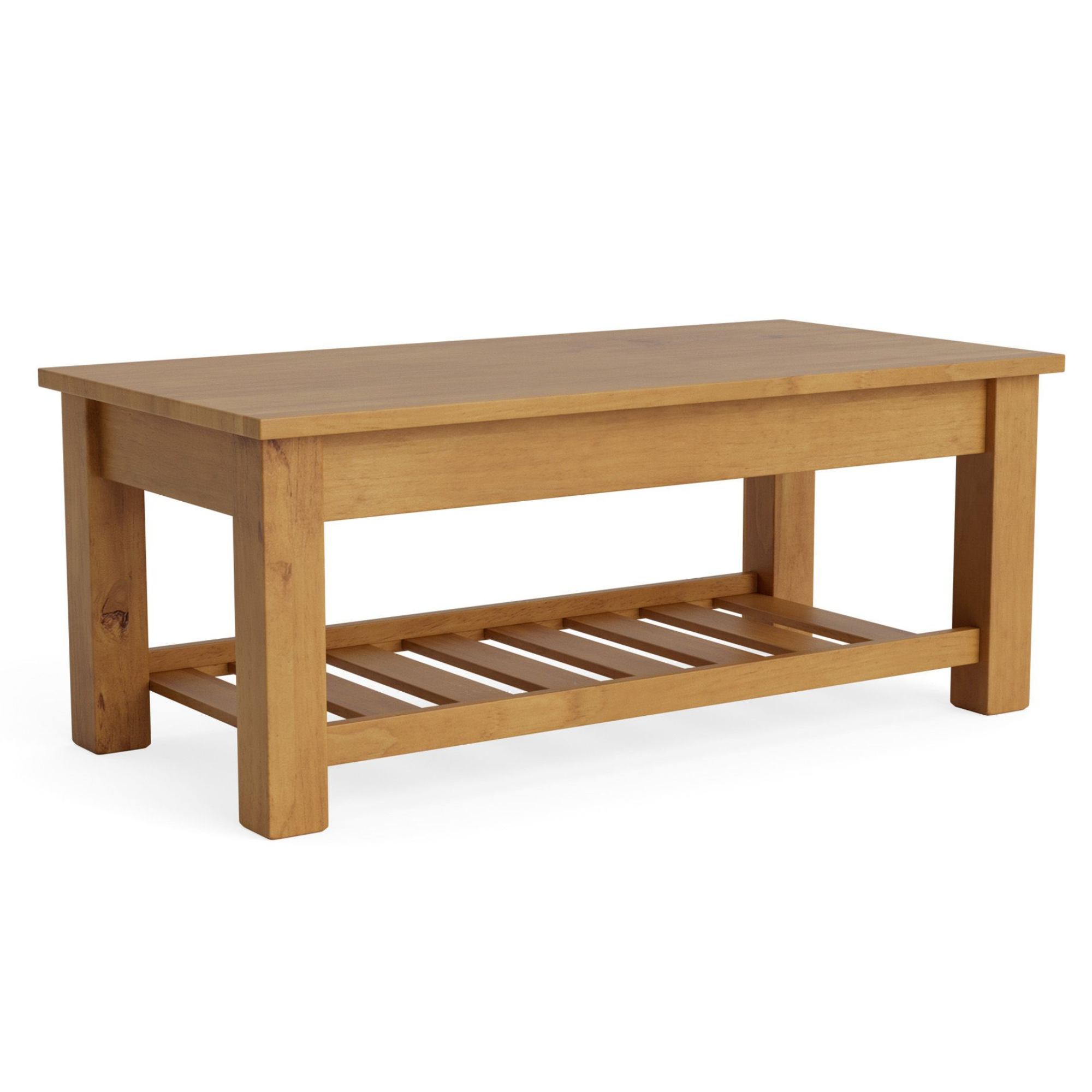 Charlton Coffee Table with Rack | NZ Made