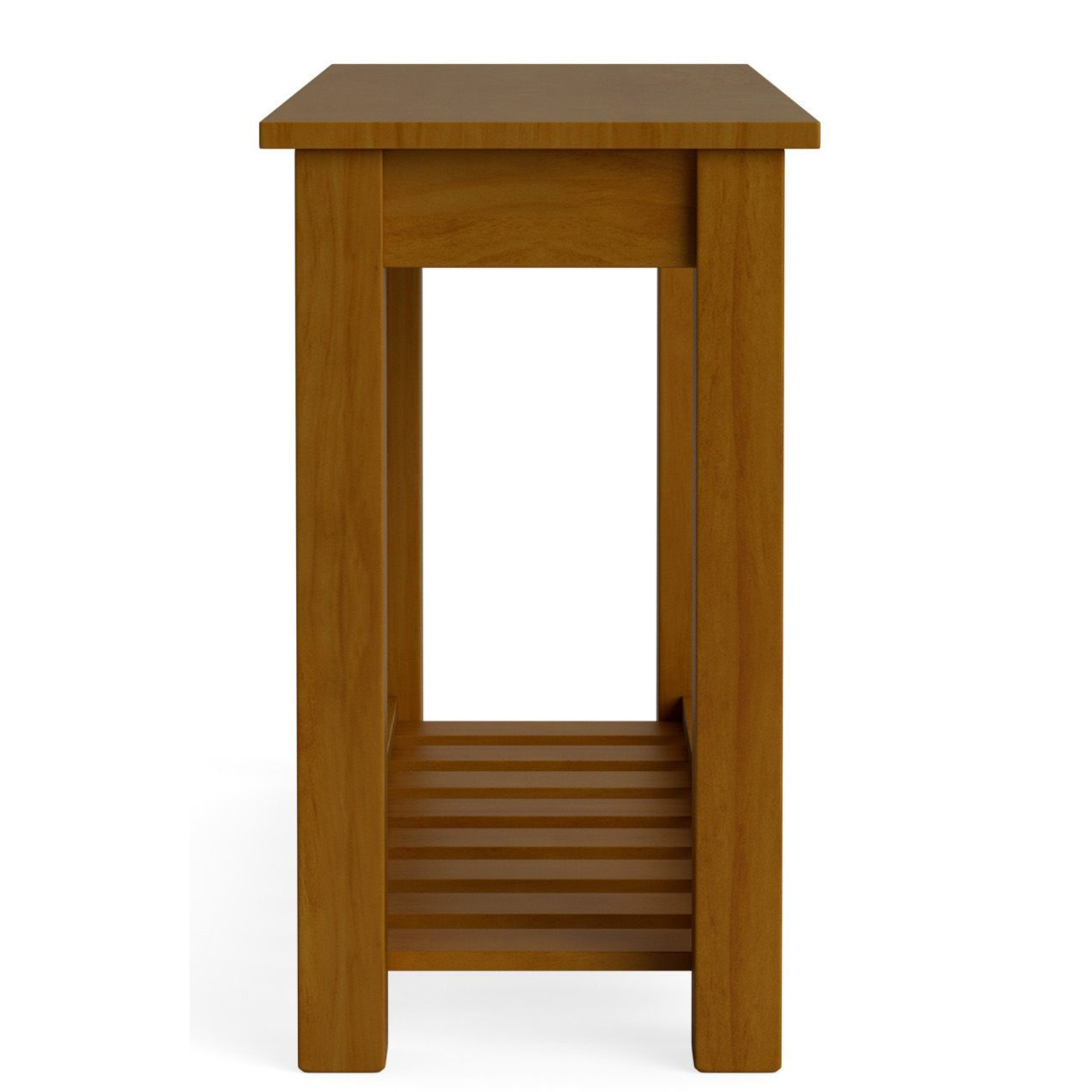 Charlton Hall Table with Rack | NZ Made