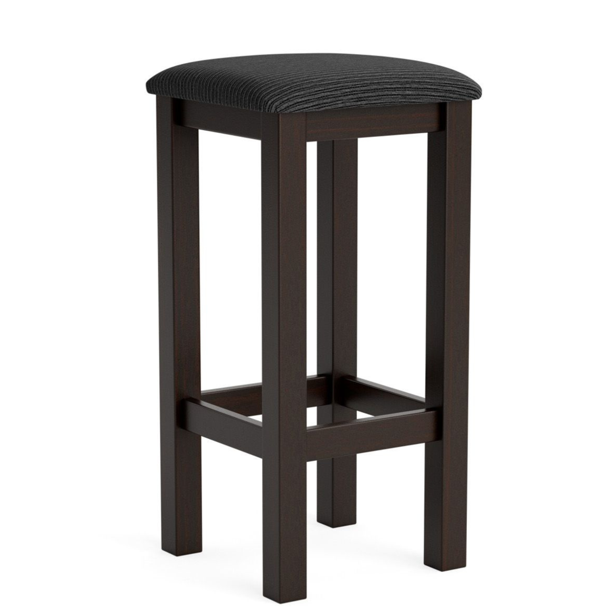 CHARLTON PADDED BARSTOOL | 2 SIZES | CHOICE OF FABRICS | NZ MADE