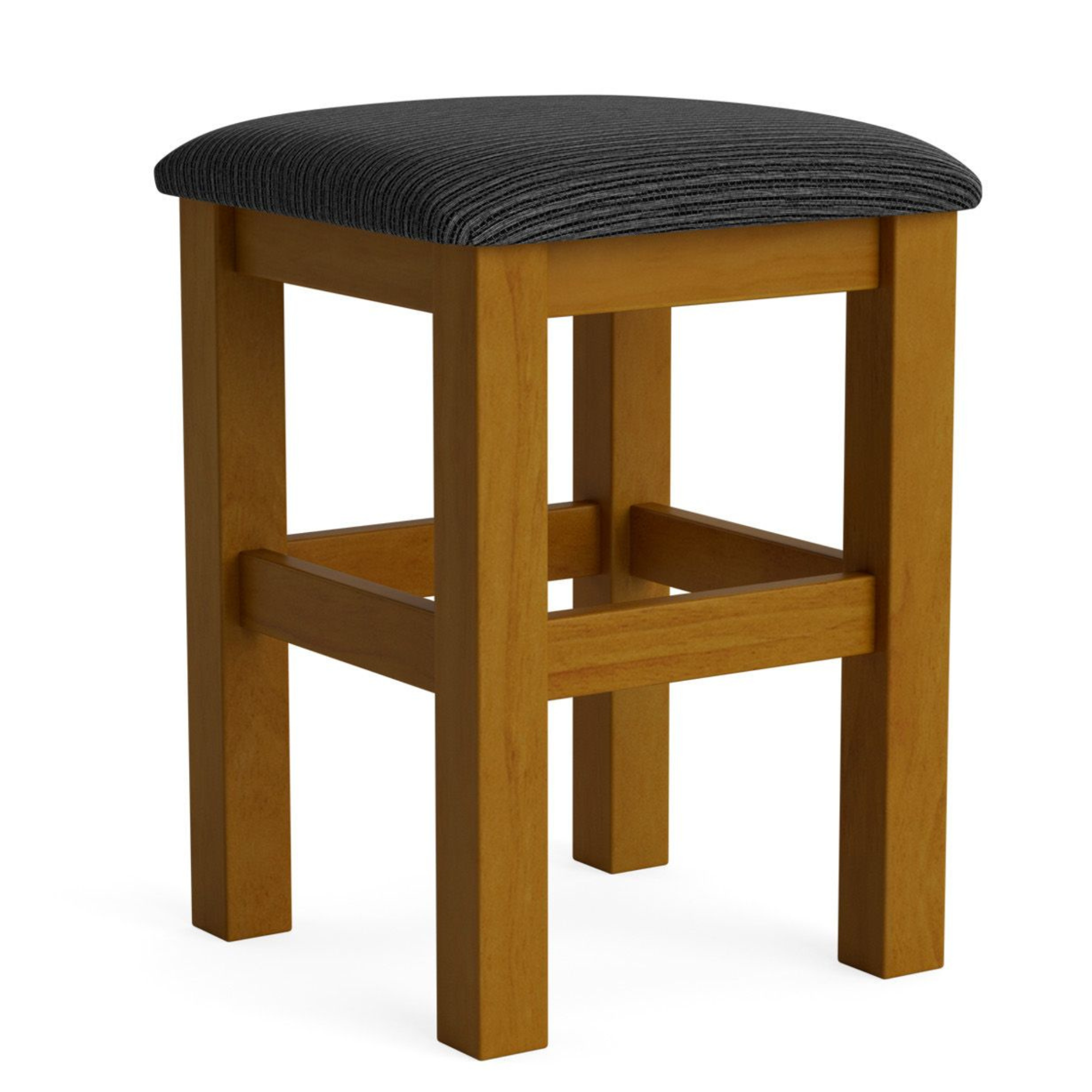 CHARLTON PADDED BARSTOOL | 2 SIZES | CHOICE OF FABRICS | NZ MADE