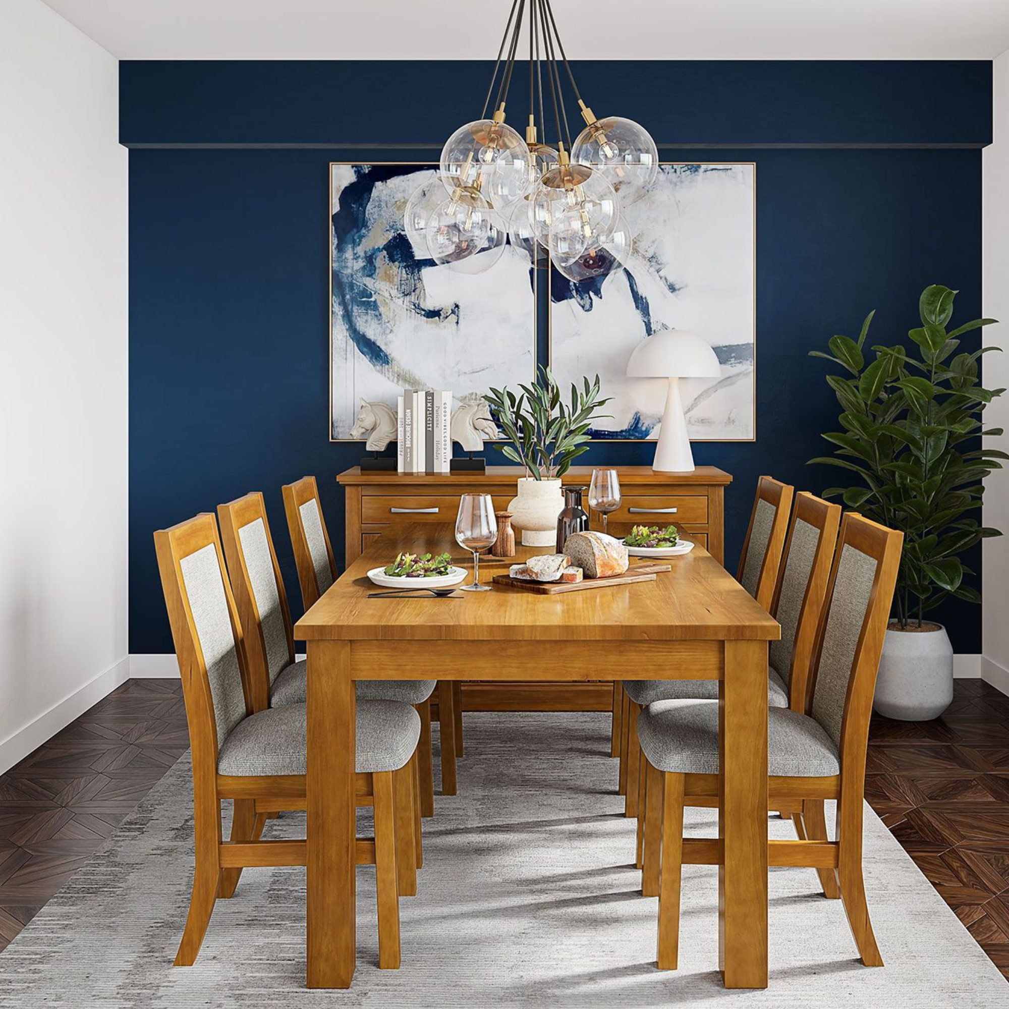 CHARLTON 7 PIECE DINING SUITE | NZ MADE