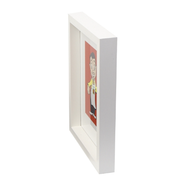 DREAMING, WAITING | CRISPIN KORSCHEN | CONTEMPORARY FRAME WITH GLASS | NZ MADE.