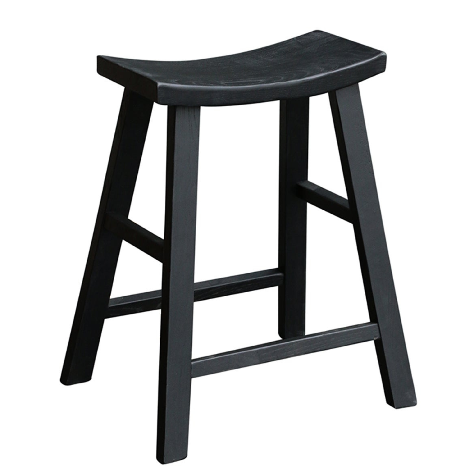 SCANDI ELM BARSTOOL | BLACK