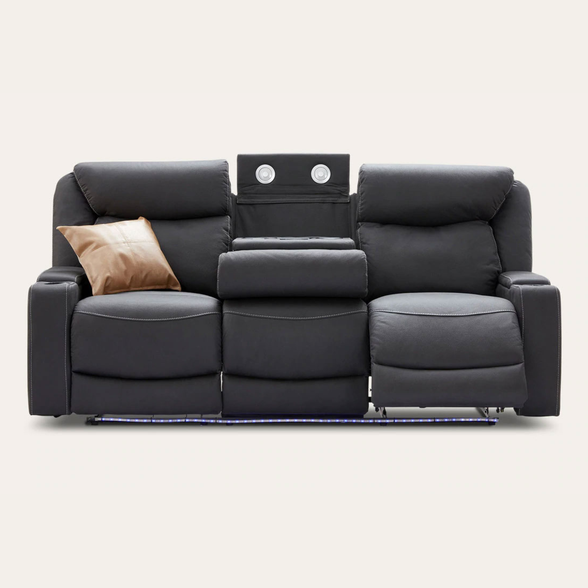 EXCALIBUR SUPER SUEDE ELECTRIC 3 SEATER or 2 SEATER or RECLINER - EACH PIECE SOLD SEPARATELY