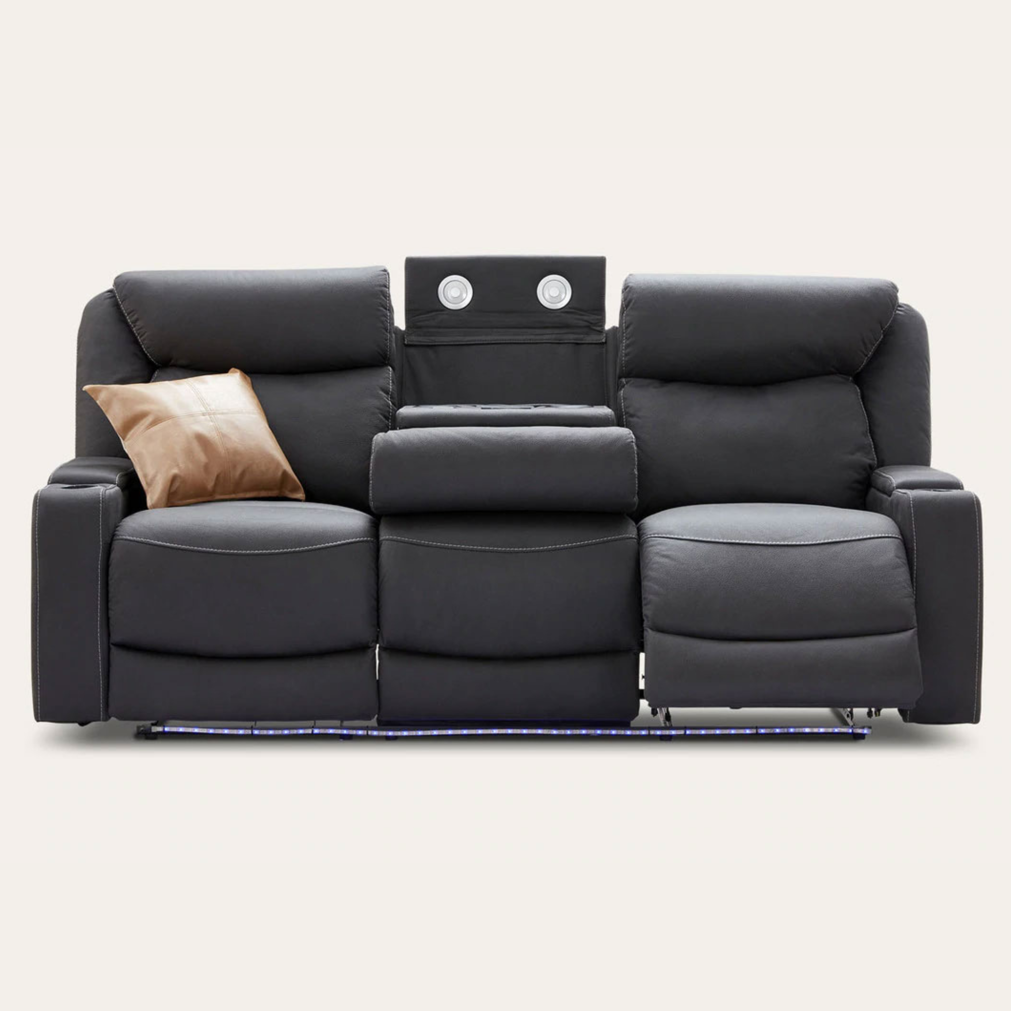 EXCALIBUR SUPER SUEDE ELECTRIC 3 SEATER or 2 SEATER or RECLINER - EACH PIECE SOLD SEPARATELY