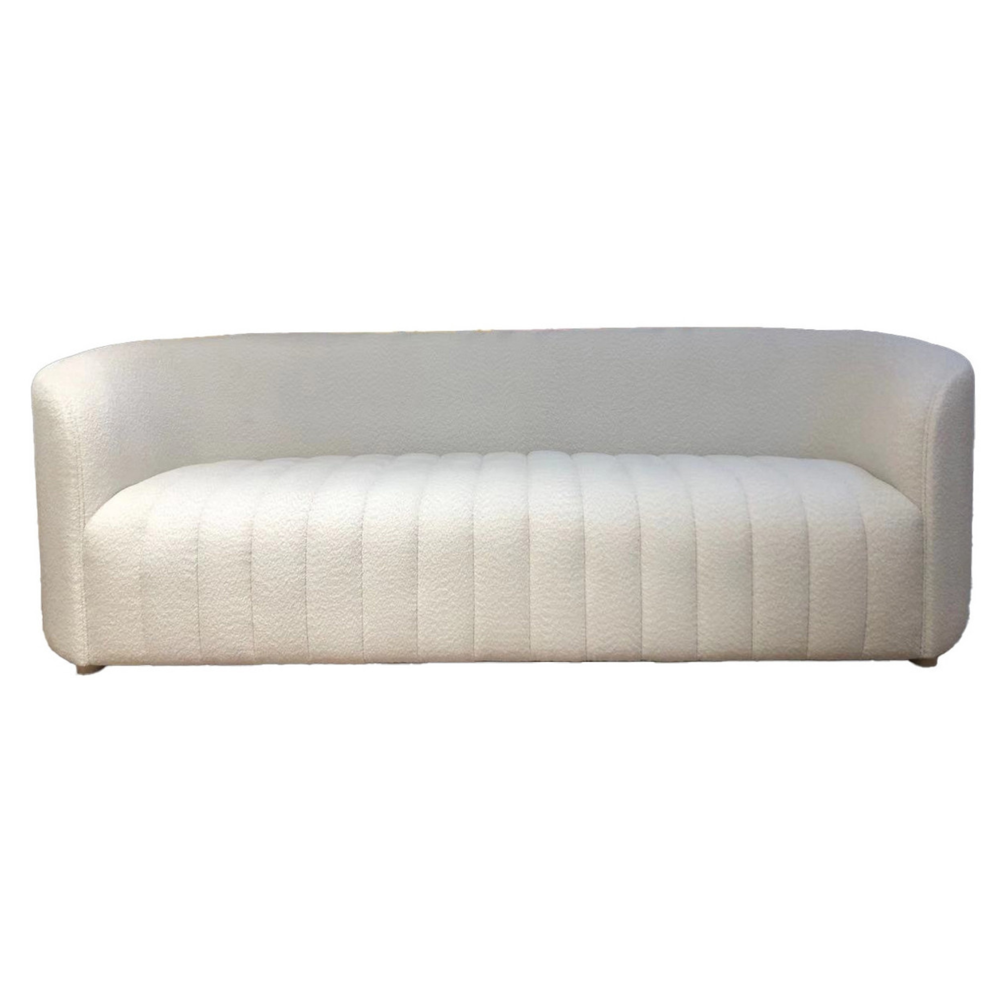 GISELLE CURVED BOUCLE SOFA