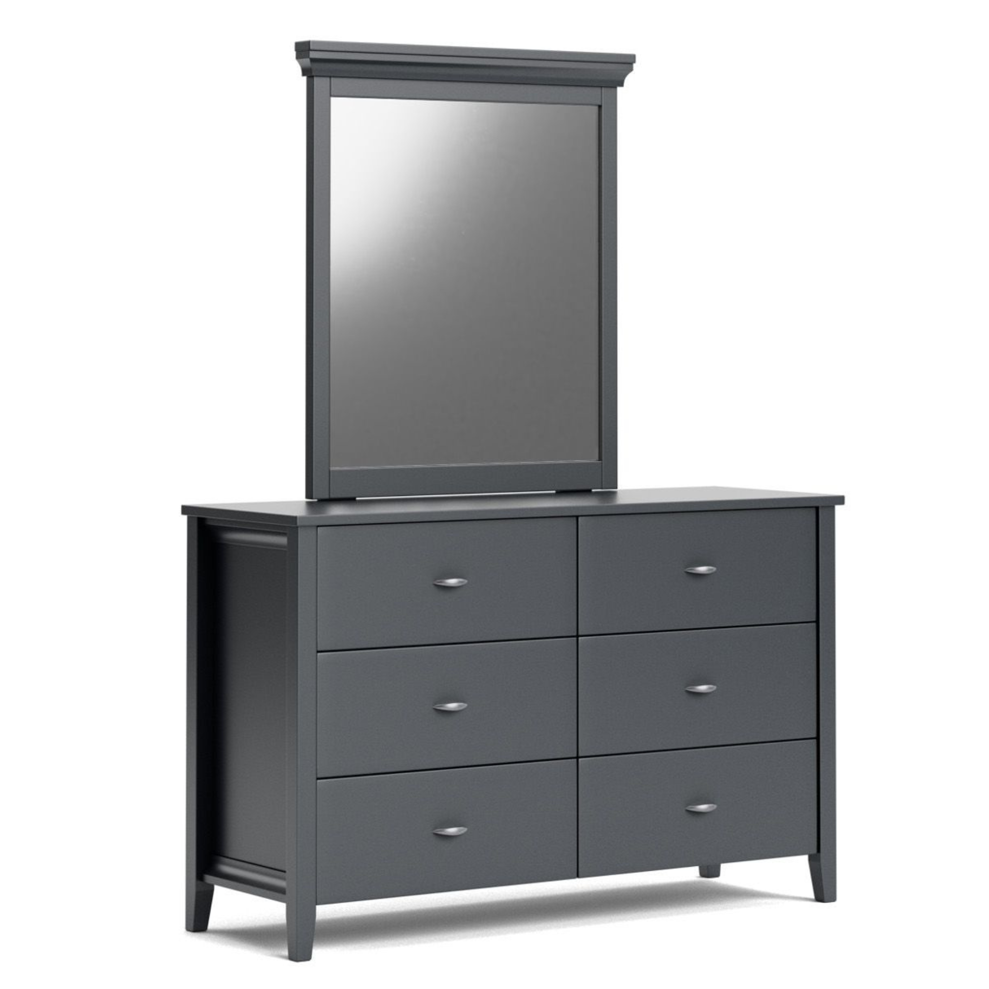 HILTON 6 DRAWER DRESSER WITH MIRROR | NZ MADE