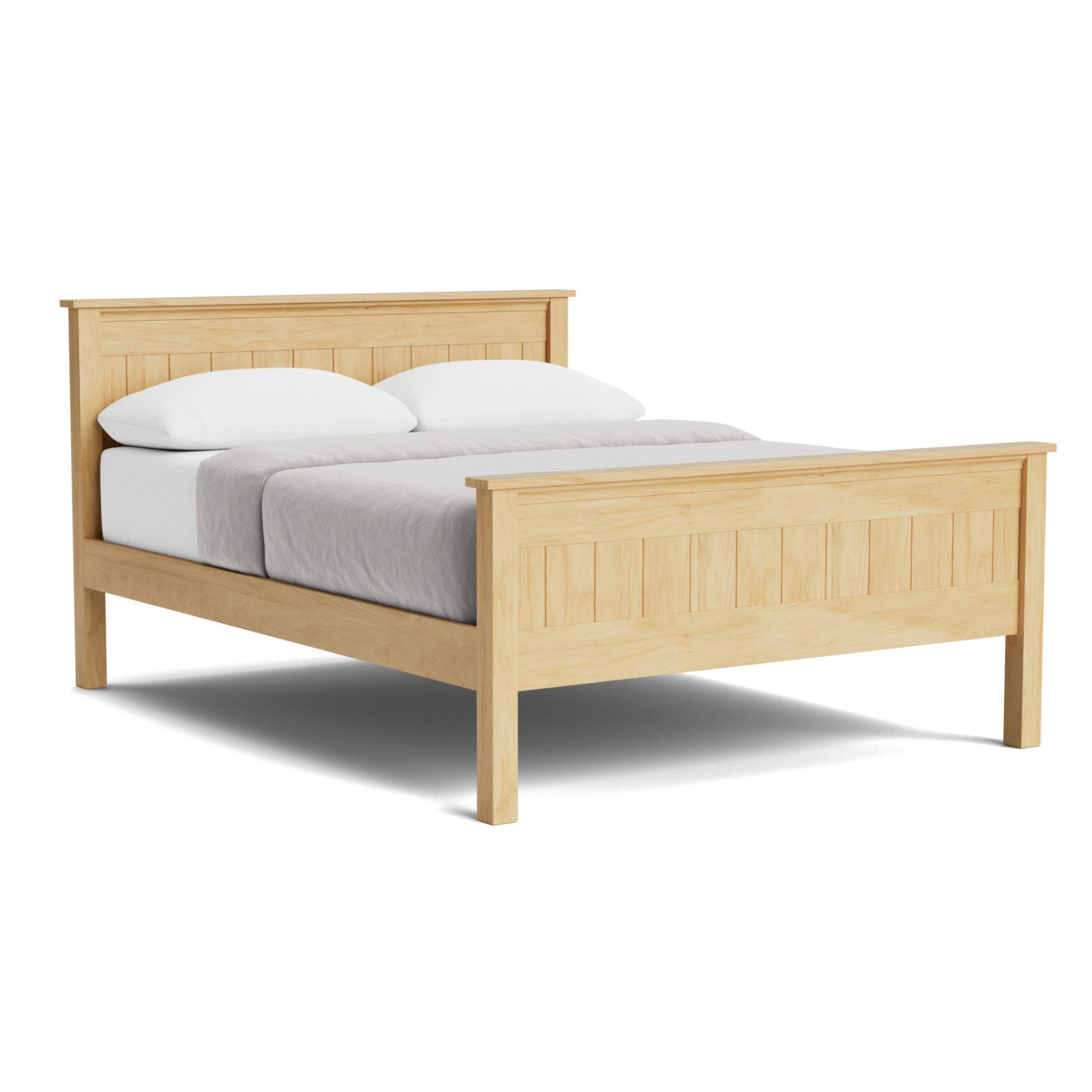 HILTON HIGH FOOT SLAT BED | ALL SIZES | NZ MADE