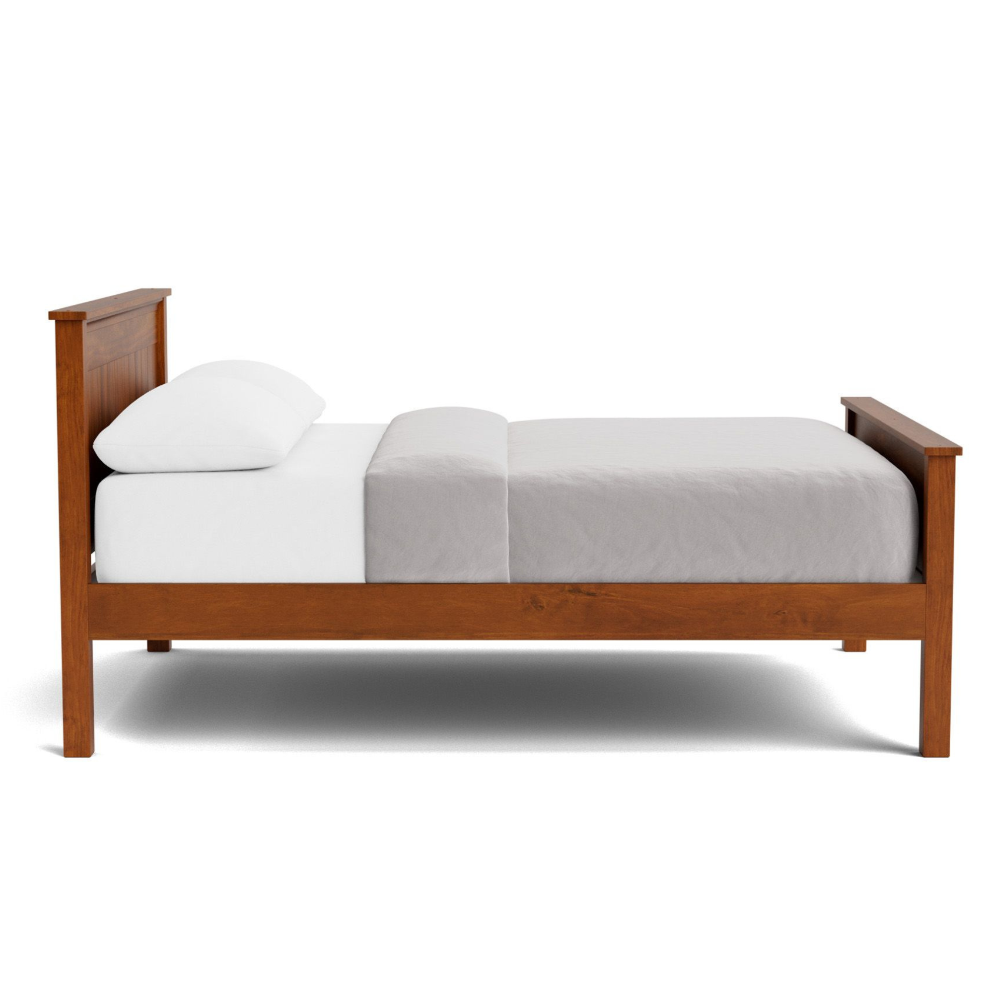 Hilton High-Foot Slat Bed - All Sizes | NZ Made