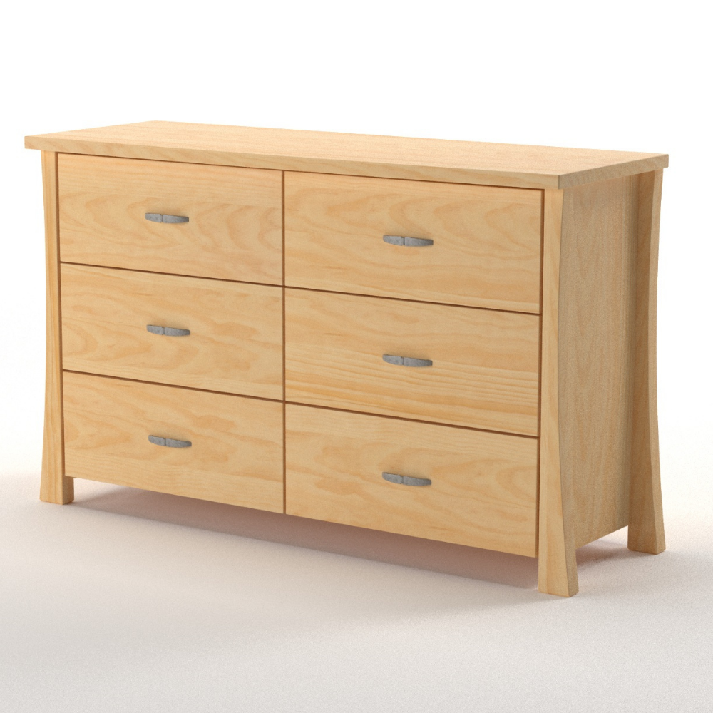 Hudson 6 Drawer Lowboy | NZ Made
