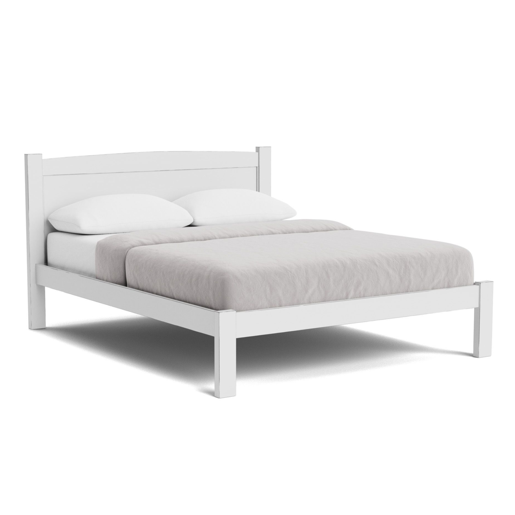 Hugo Panel Low-Foot Slat Bed | NZ Made