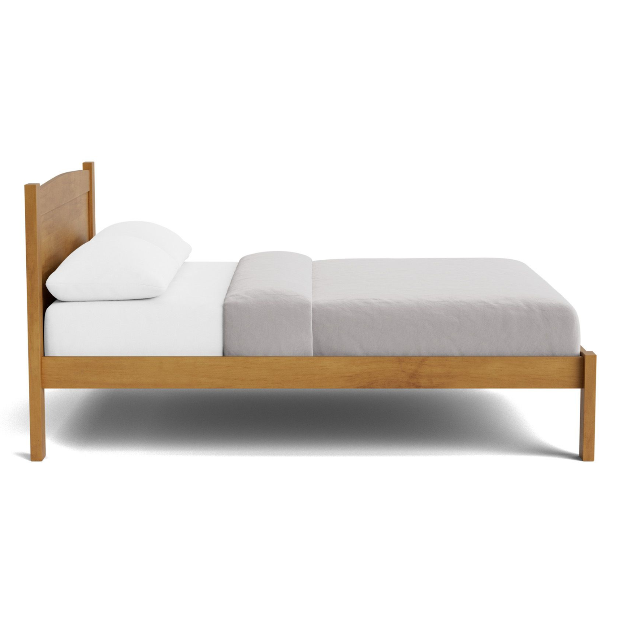 Hugo Panel Low-Foot Slat Bed | NZ Made