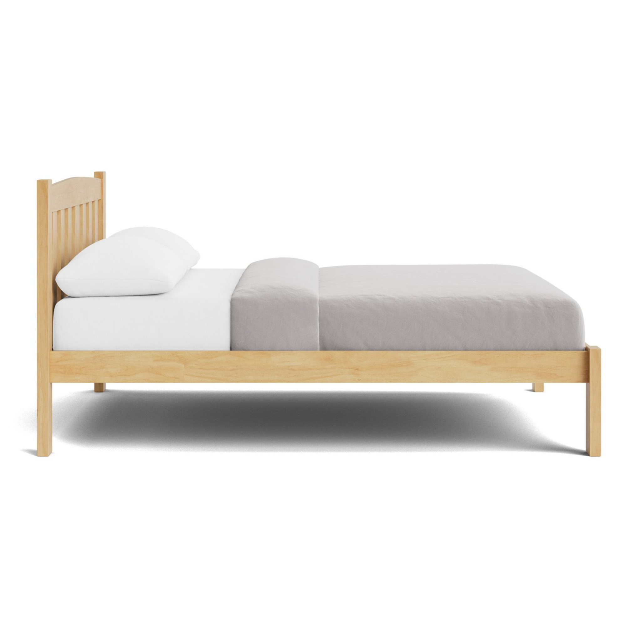 HUGO SLATTED HIGH FOOT OR LOW FOOT SLAT BED | ALL SIZES | NZ MADE