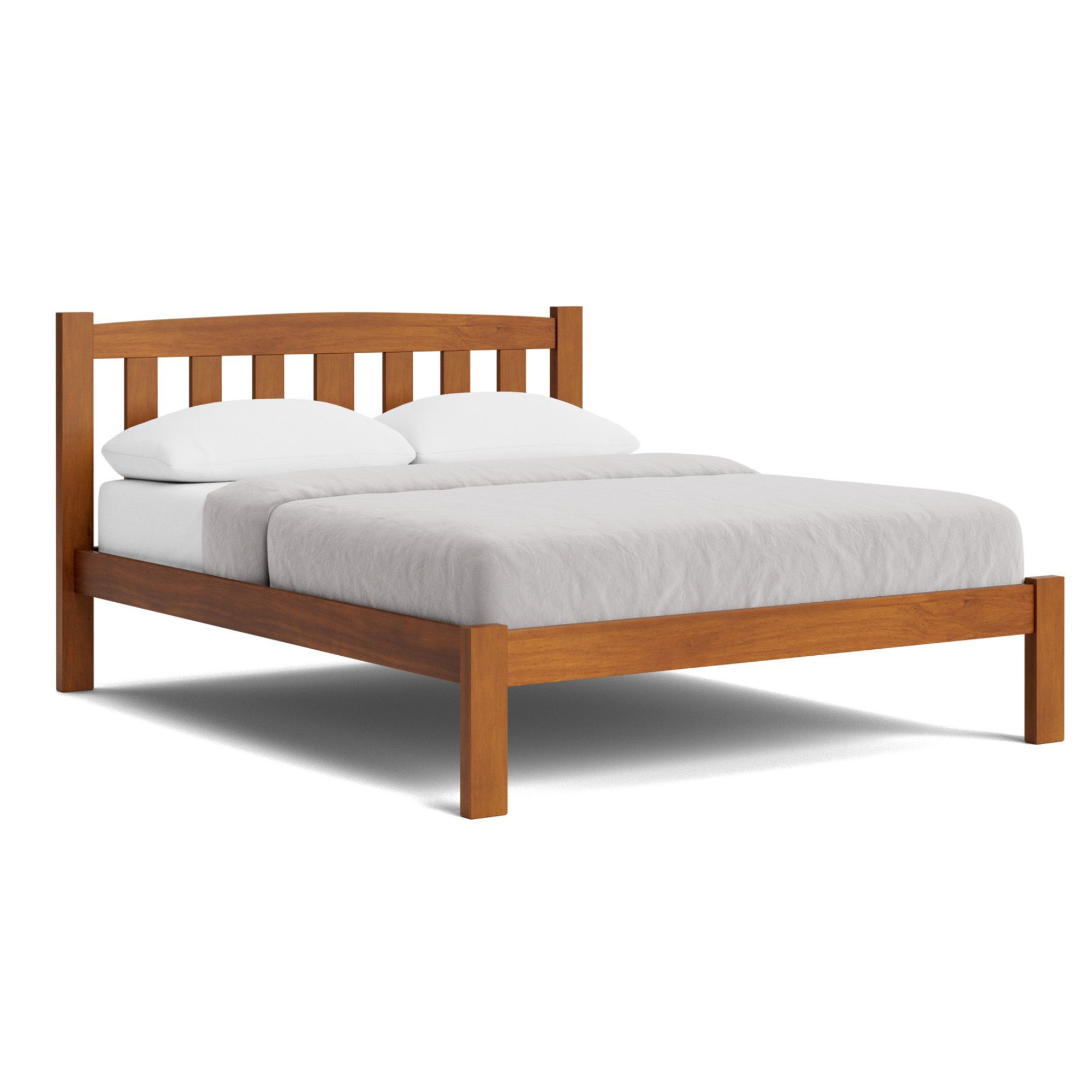 HUGO SLATTED HIGH FOOT OR LOW FOOT SLAT BED | ALL SIZES | NZ MADE