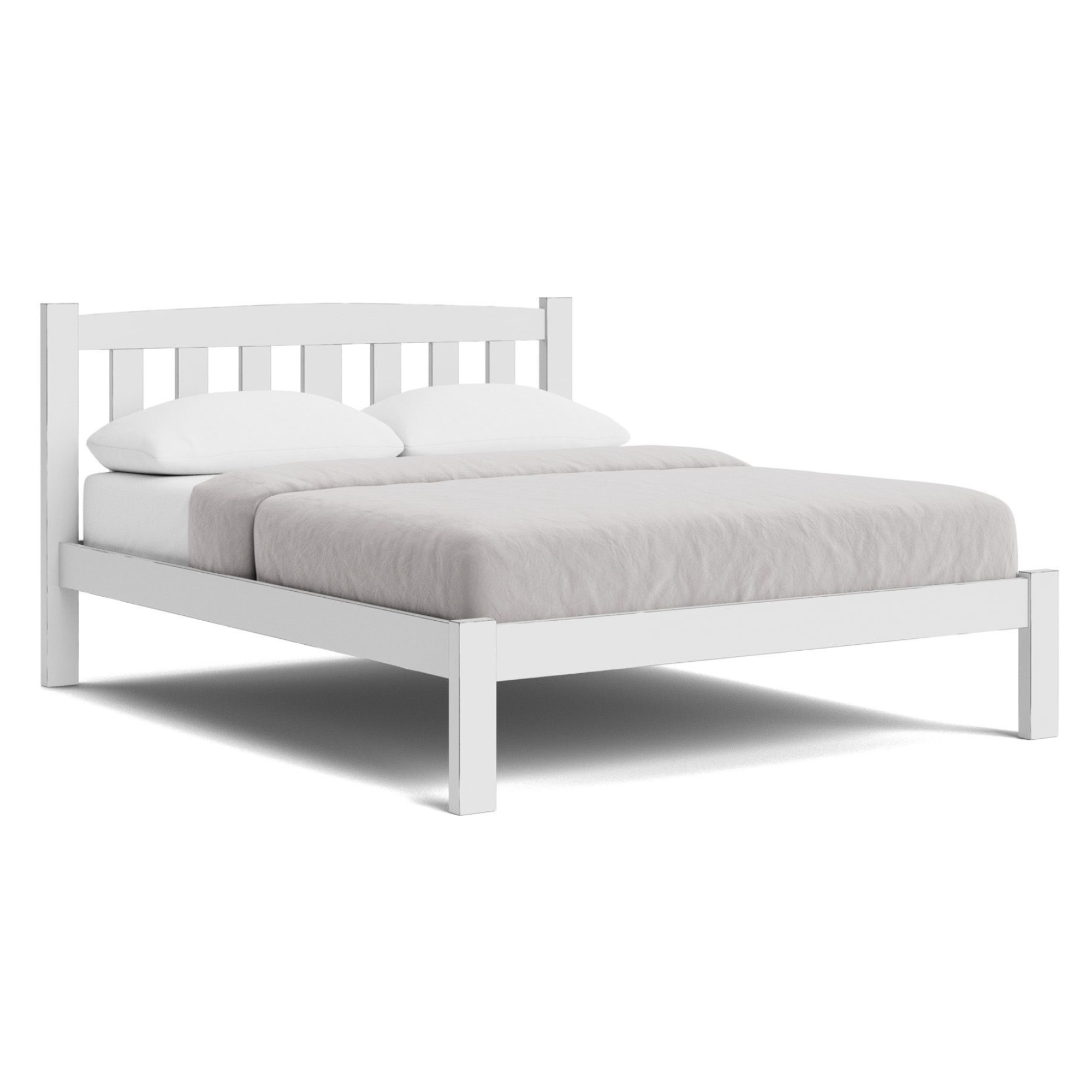 Hugo Slatted Low-Foot Slat Bed | NZ Made