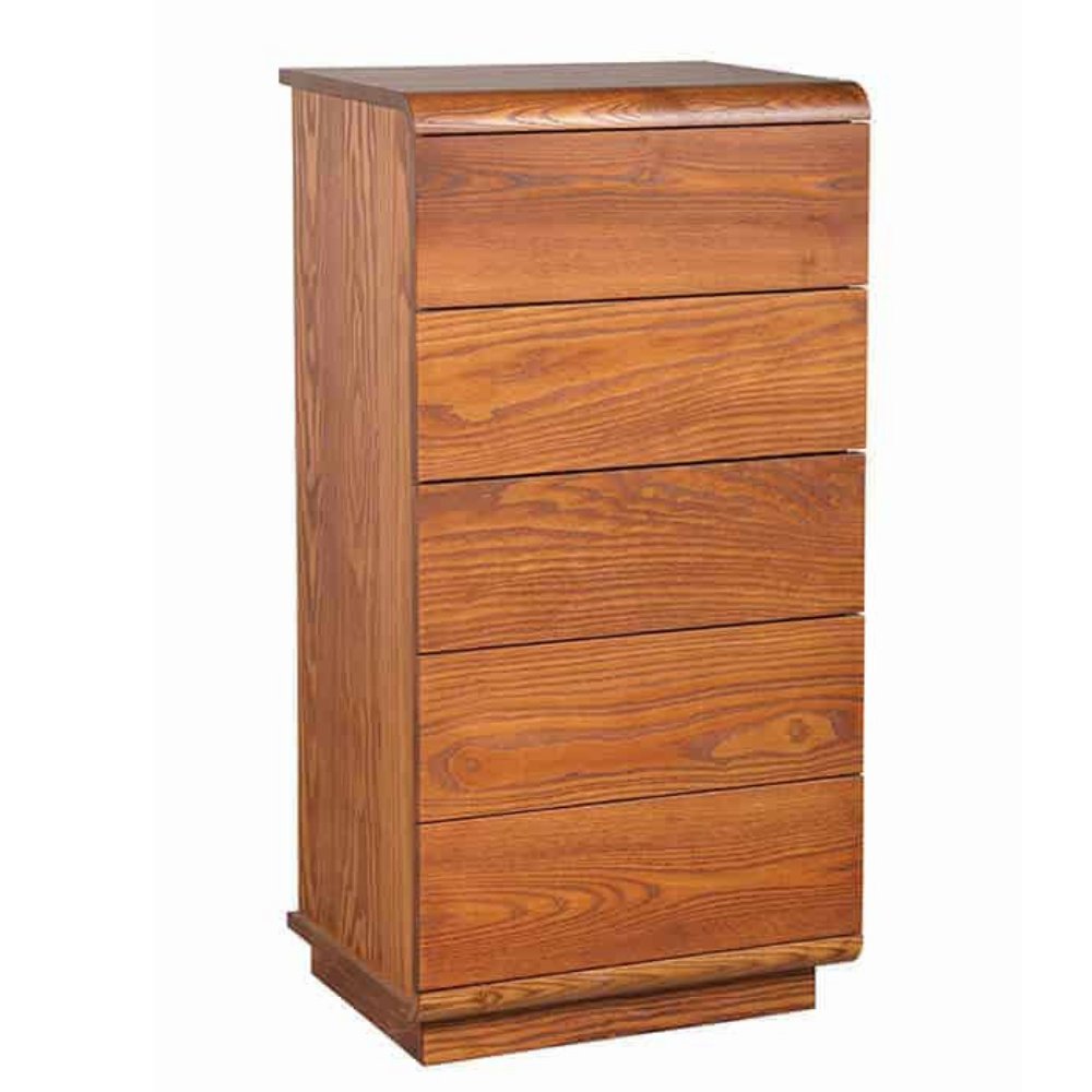 KARAMEA ASH 5 DRAWER LINGERIE CHEST | NZ MADE | 7 STAIN OPTIONS