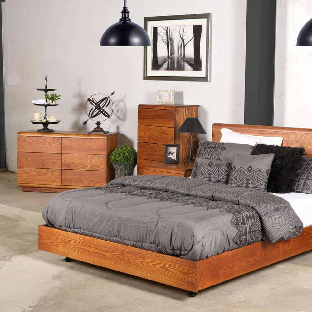 Karamea Ash 6 Drawer Lowboy | NZ Made