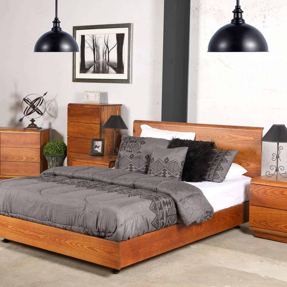 KARAMEA ASH HEADBOARD | SINGLE TO SUPER KING | NZ MADE | 7 STAIN OPTIONS