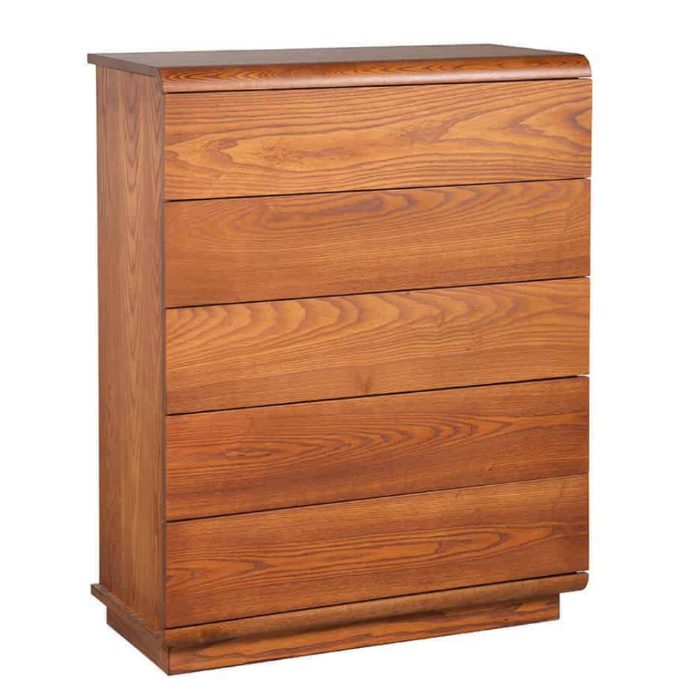 KARAMEA ASH 5 DRAWER TALLBOY | NZ MADE | 7 STAIN OPTIONS