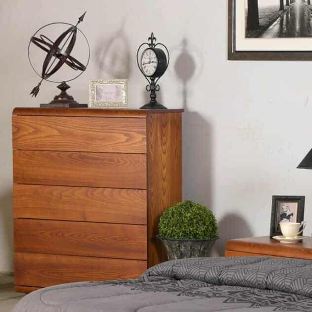 KARAMEA ASH 5 DRAWER TALLBOY | NZ MADE