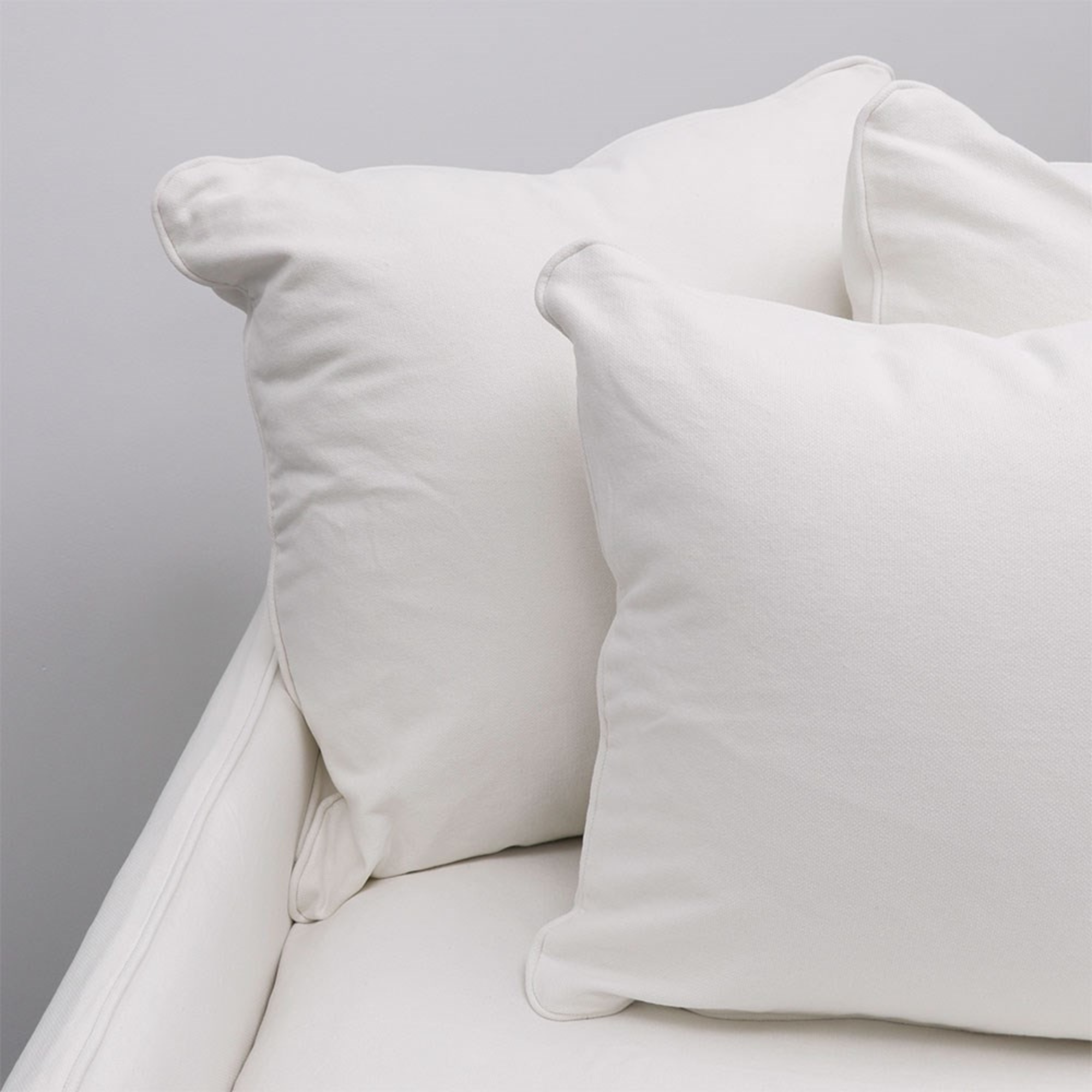 LOTUS SLIPCOVER CHAISE | LEFT OR RIGHT HAND CHAISE | WHITE