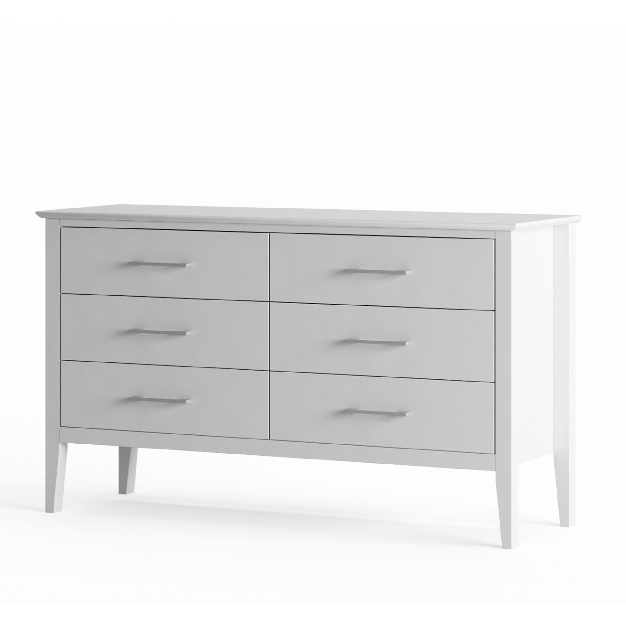 MABEL 6 DRAWER LOWBOY | MDF & PINE BEDROOM RANGE | CHOOSE A PAINT COLOUR