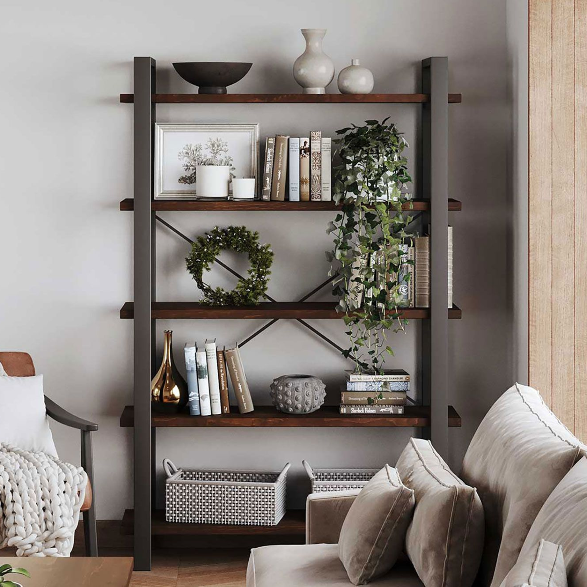 MARLBOROUGH BOOKCASE | SHELVING UNIT | NZ MADE