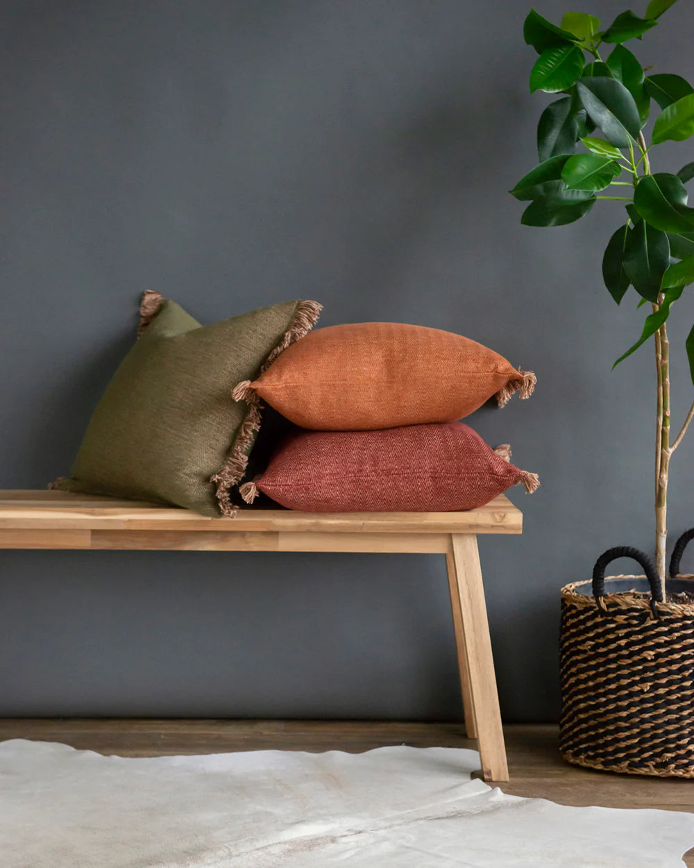 NATHAN FEATHER INNER CUSHION - 6 COLOURS