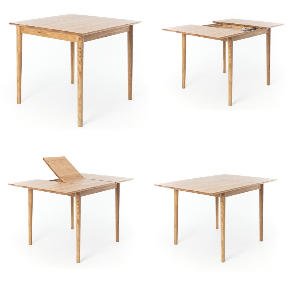 NORDIK SMALL 90 - 130 EXTENDING DINING TABLE