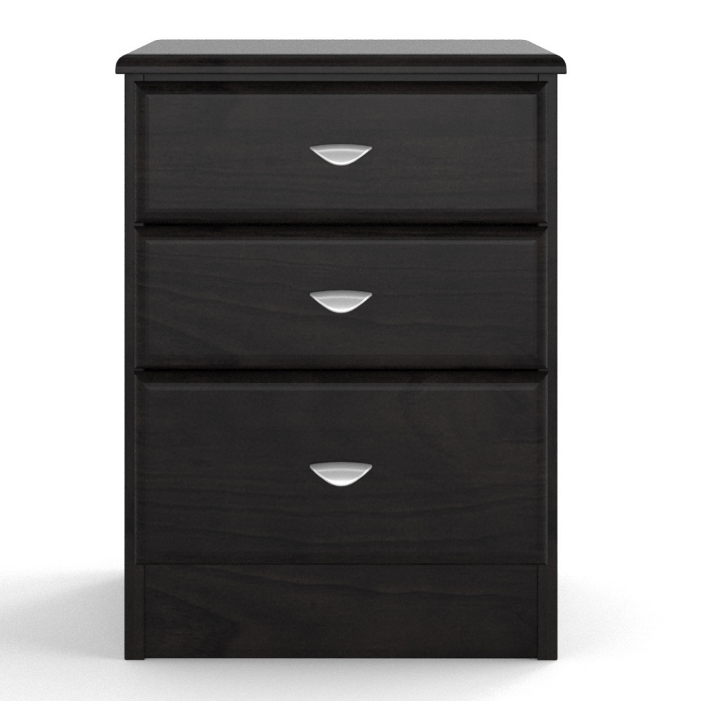 Northville 3 Drawer Bedside Cabinet | NZ Made