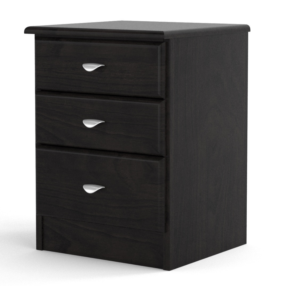 Northville 3 Drawer Bedside Cabinet | NZ Made