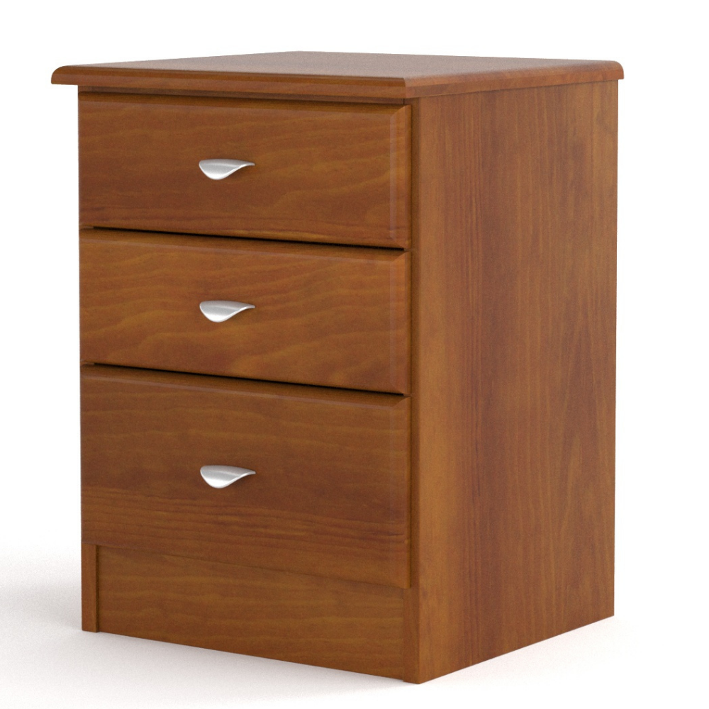Northville 3 Drawer Bedside Cabinet | NZ Made