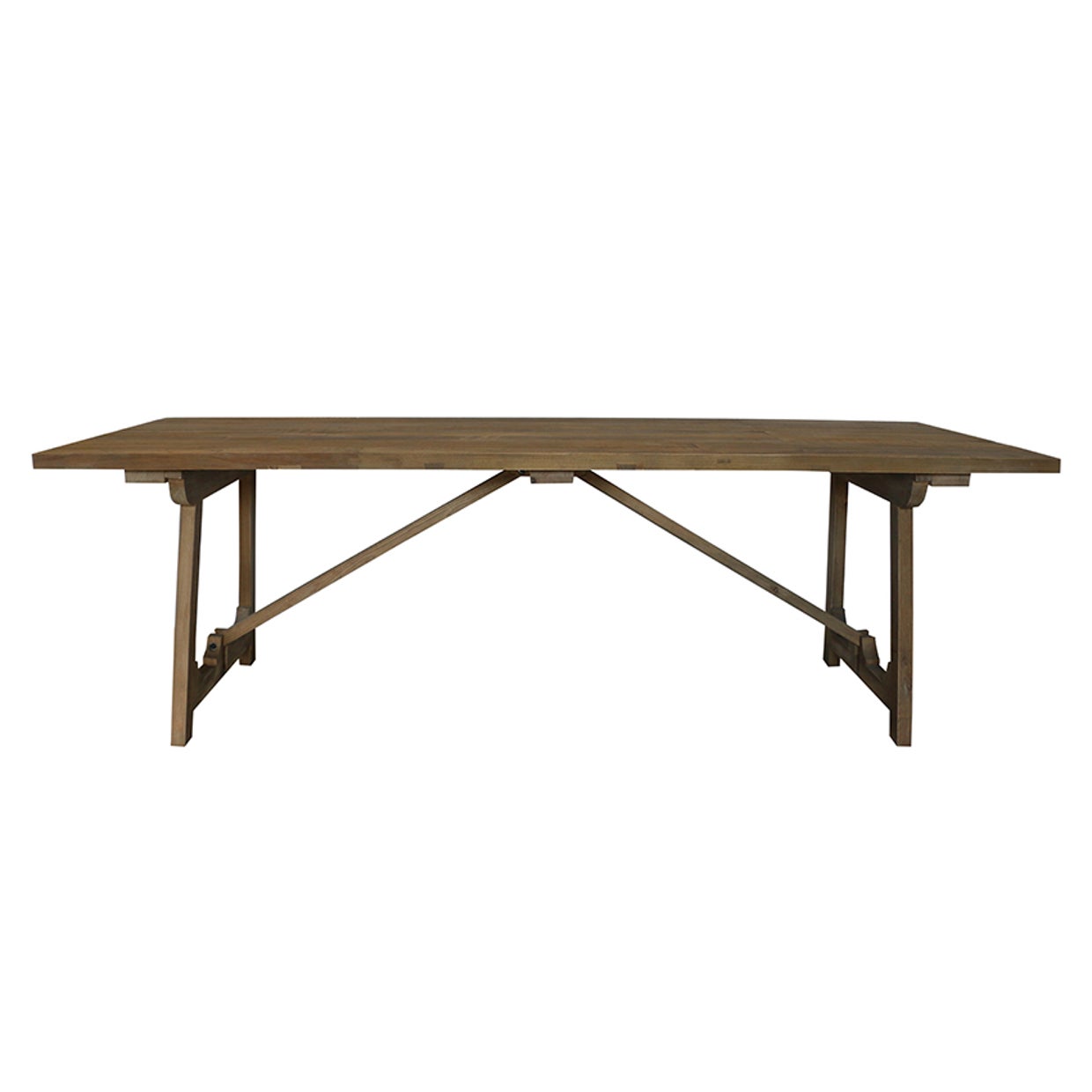 LOIRE 2400 RECLAIMED ELM DINING TABLE