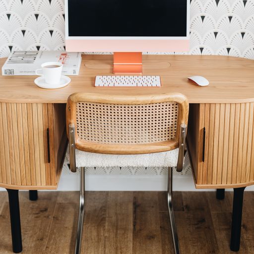PALLISER NATURAL OAK DESK