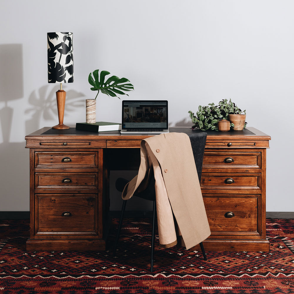 IRISH COAST 6 DRAWER DESK