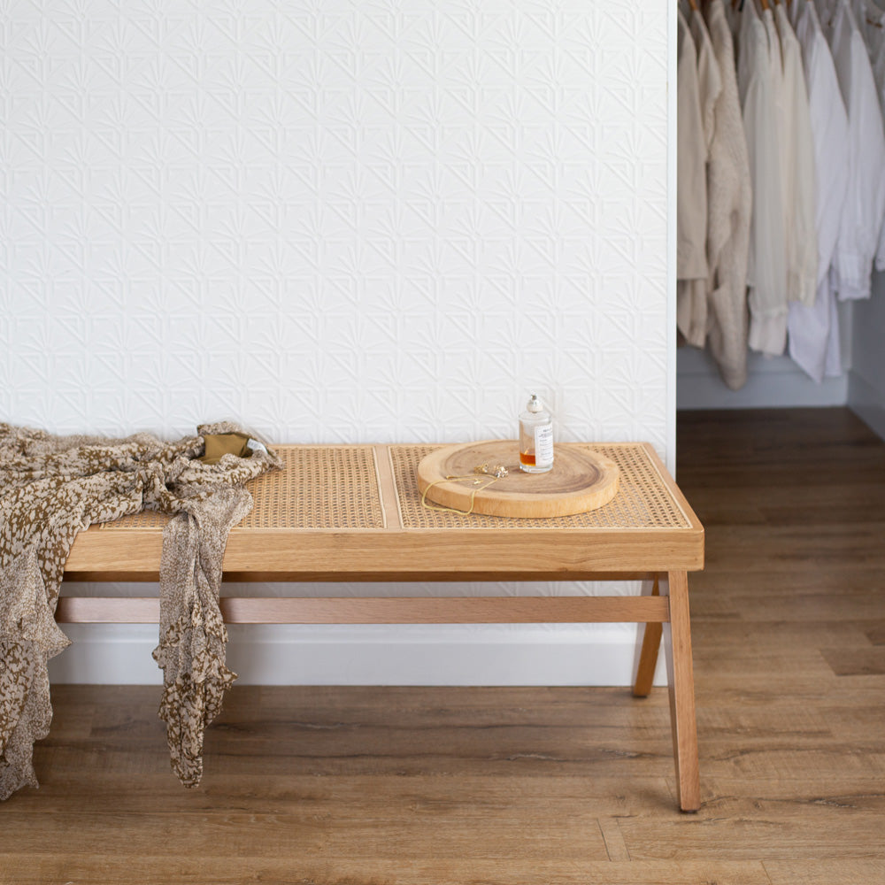 PALMA BENCH SEAT | NATURAL OAK