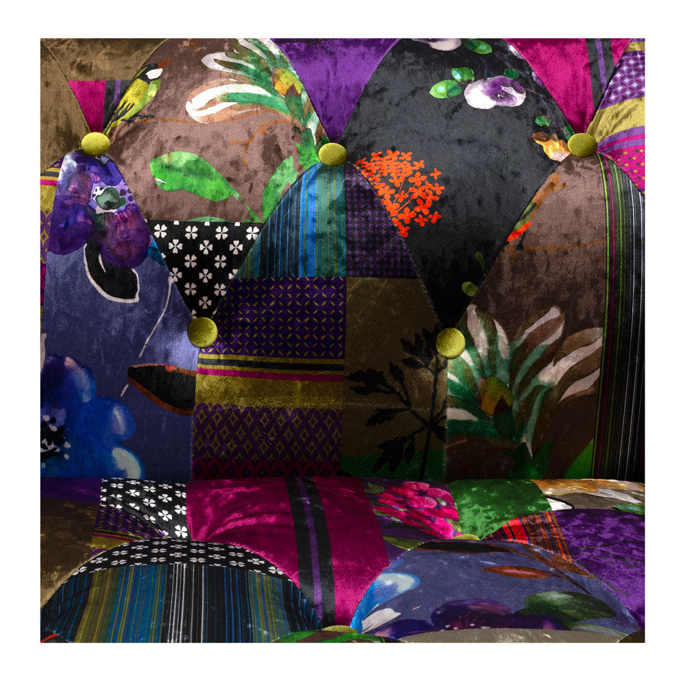PATCHWORK OTTOMAN