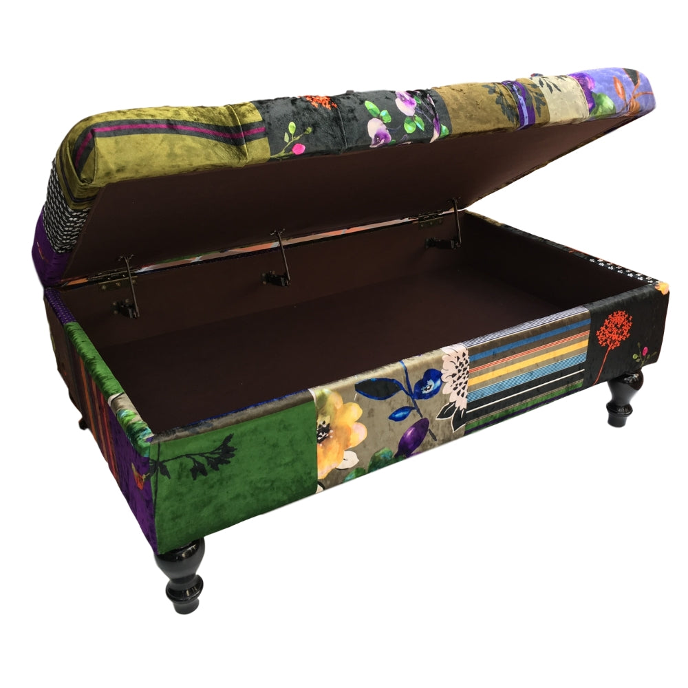 PATCHWORK OTTOMAN