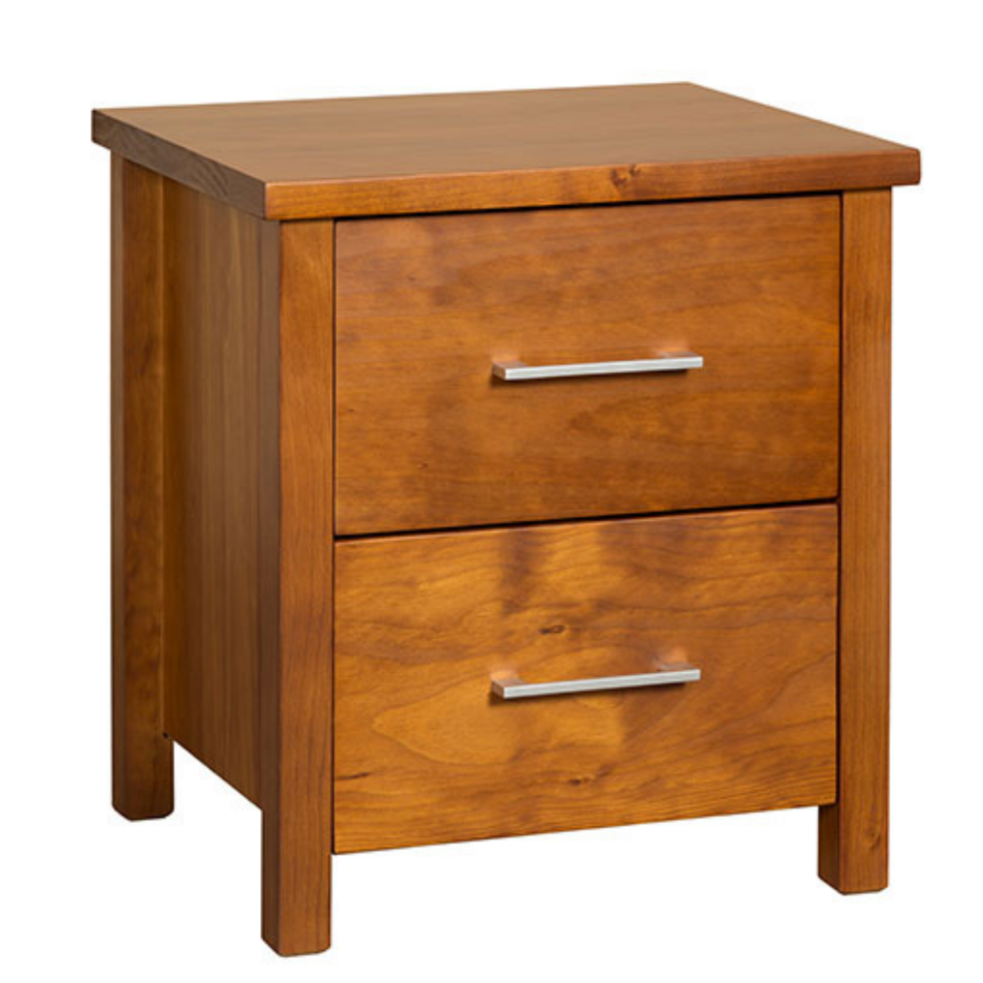 Portland 2 Drawer Bedside Cabinet | NZ Made