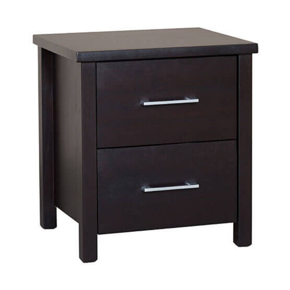 PORTLAND 2 DRAWER BEDSIDE TABLE | NZ MADE BEDROOM FURNITURE