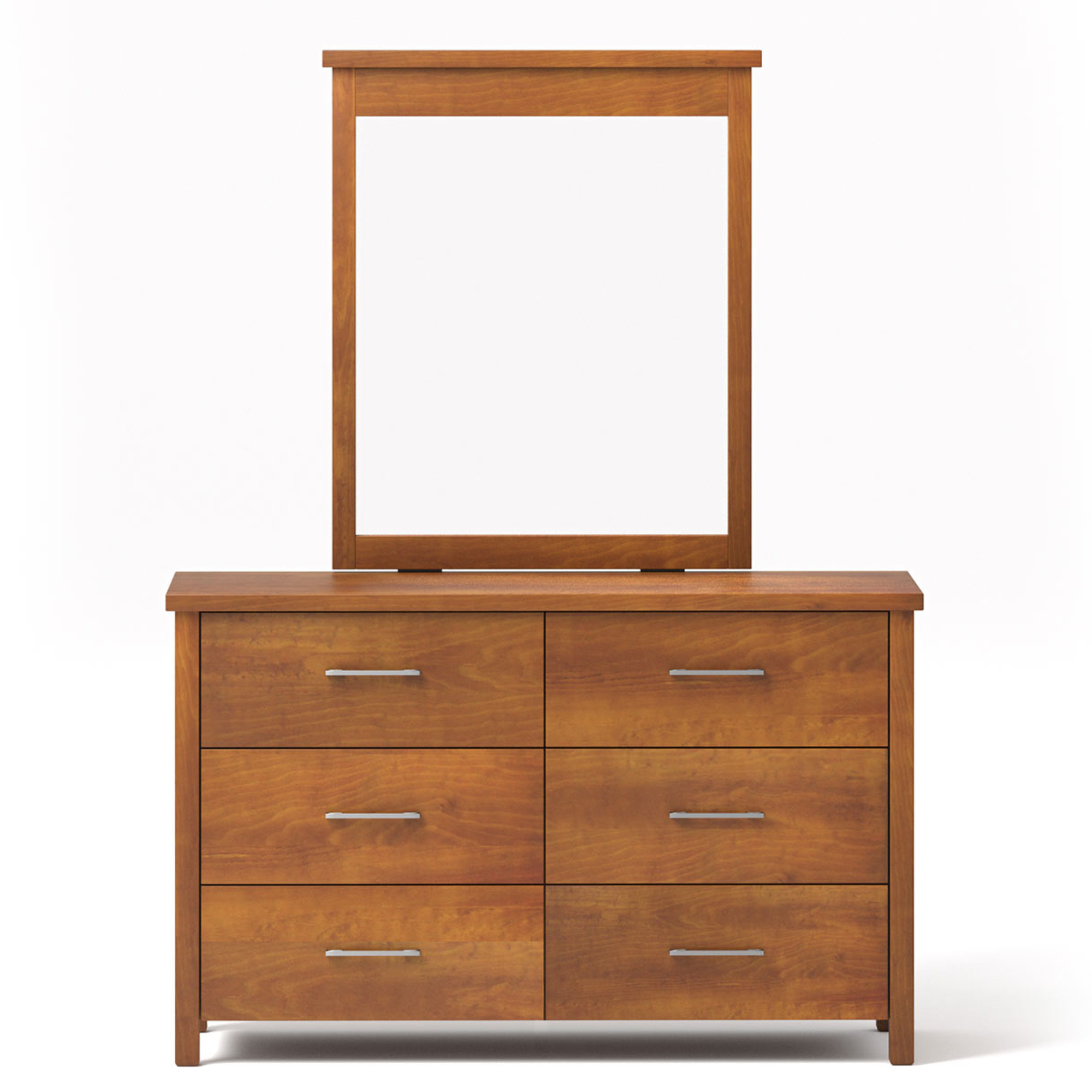 PORTLAND 6 DRAWER DUCHESS WITH MIRROR | NZ MADE BEDROOM FURNITURE