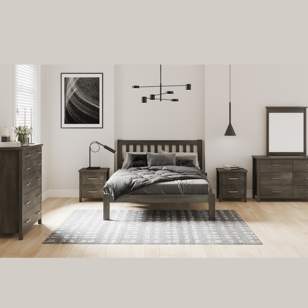 Portland 2 Drawer Bedside Cabinet | NZ Made