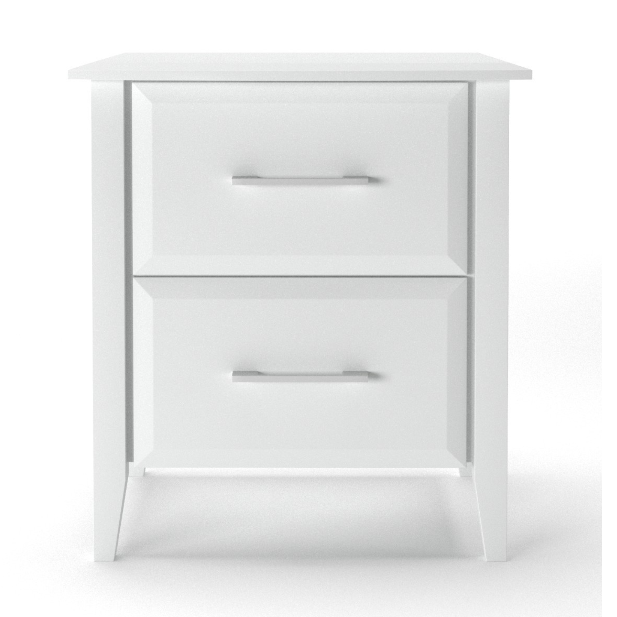 SANTORINI 2 DRAWER BEDSIDE CABINET | NZ MADE